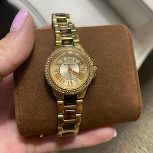 Michael Kors Mini Camille pave watch